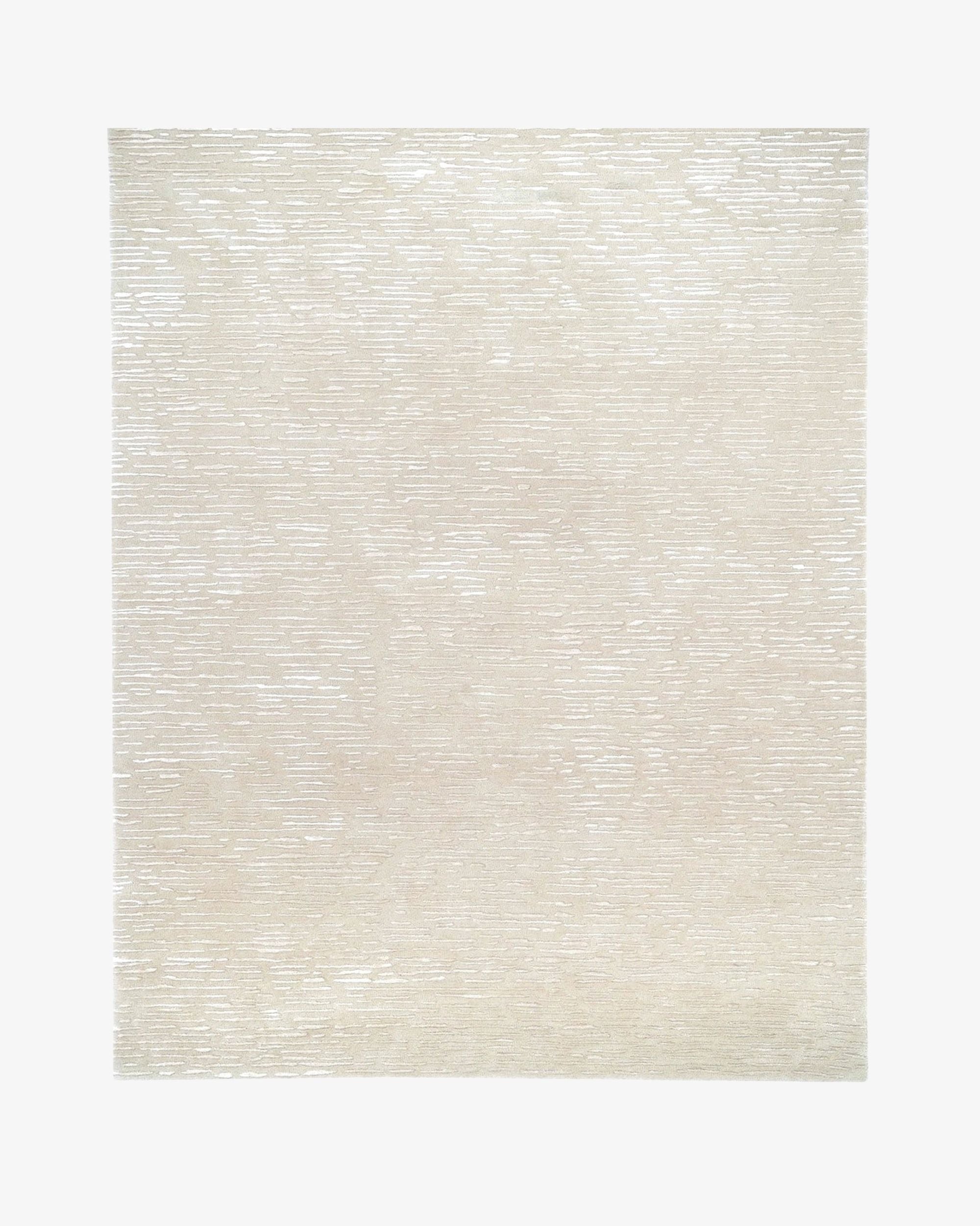 Cabella Wool & Silk Rug / Frost