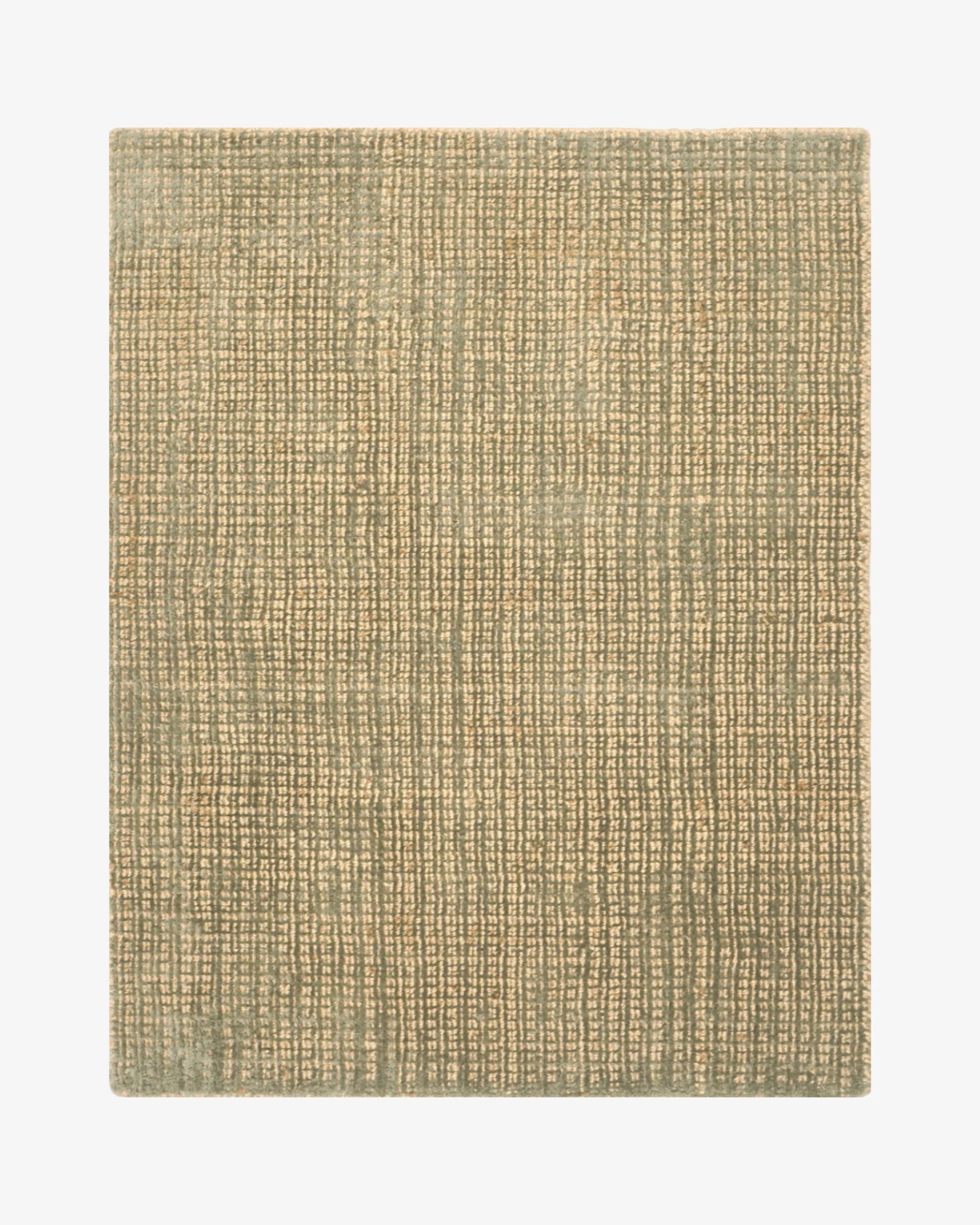 meraki jute silk rug sage 1