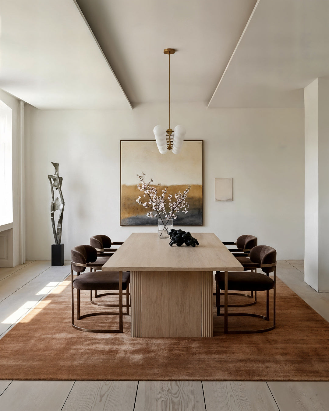 Plush Wool Rug / Copper