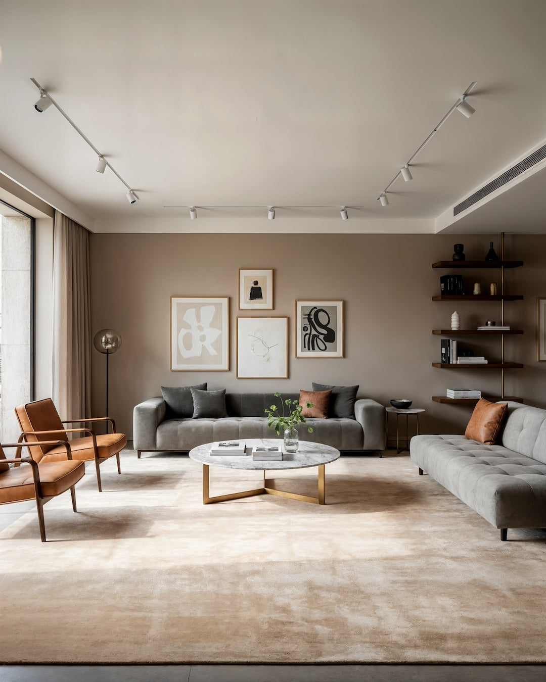 Plush Wool Rug / Sand