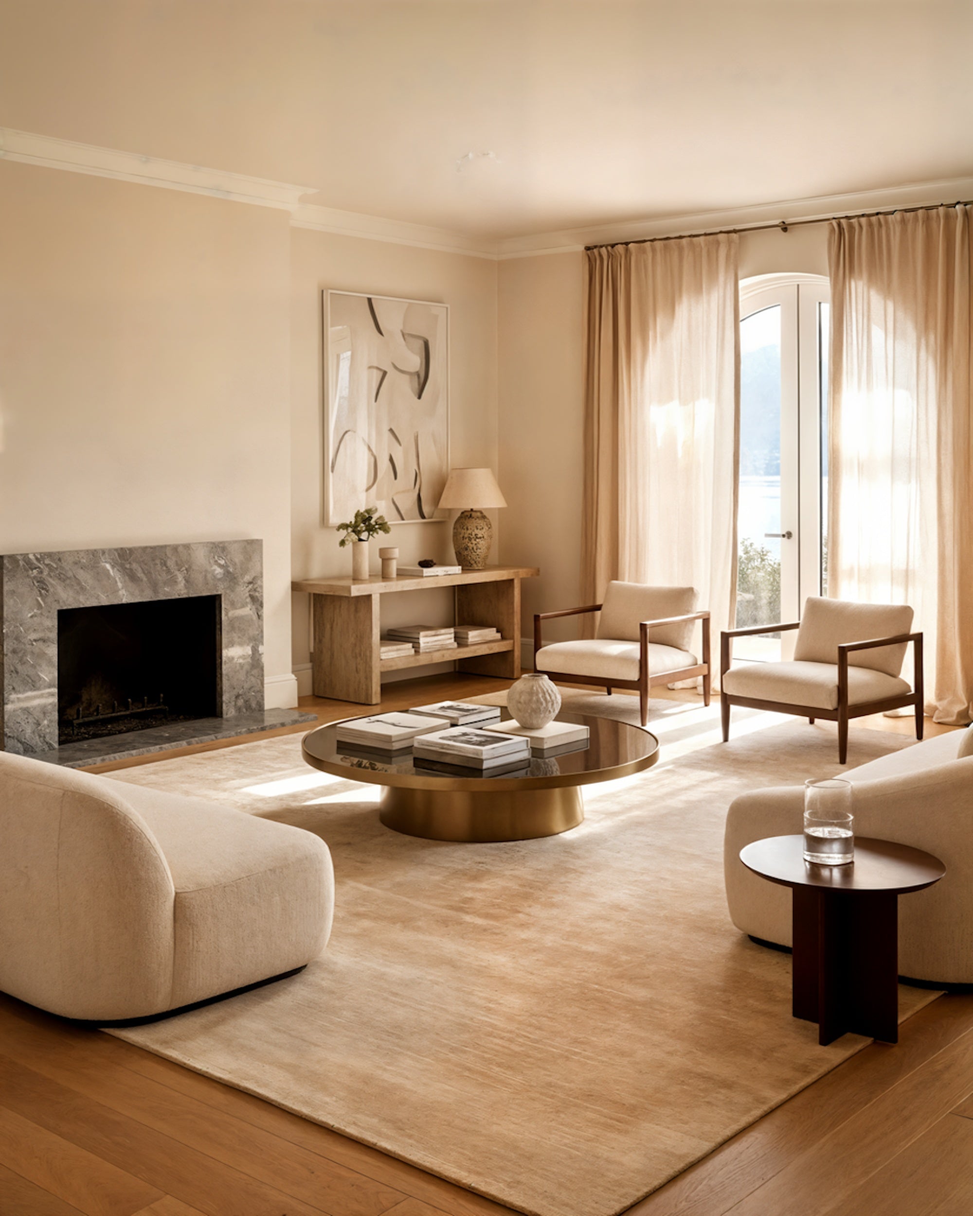 plush wool rug wheat 1