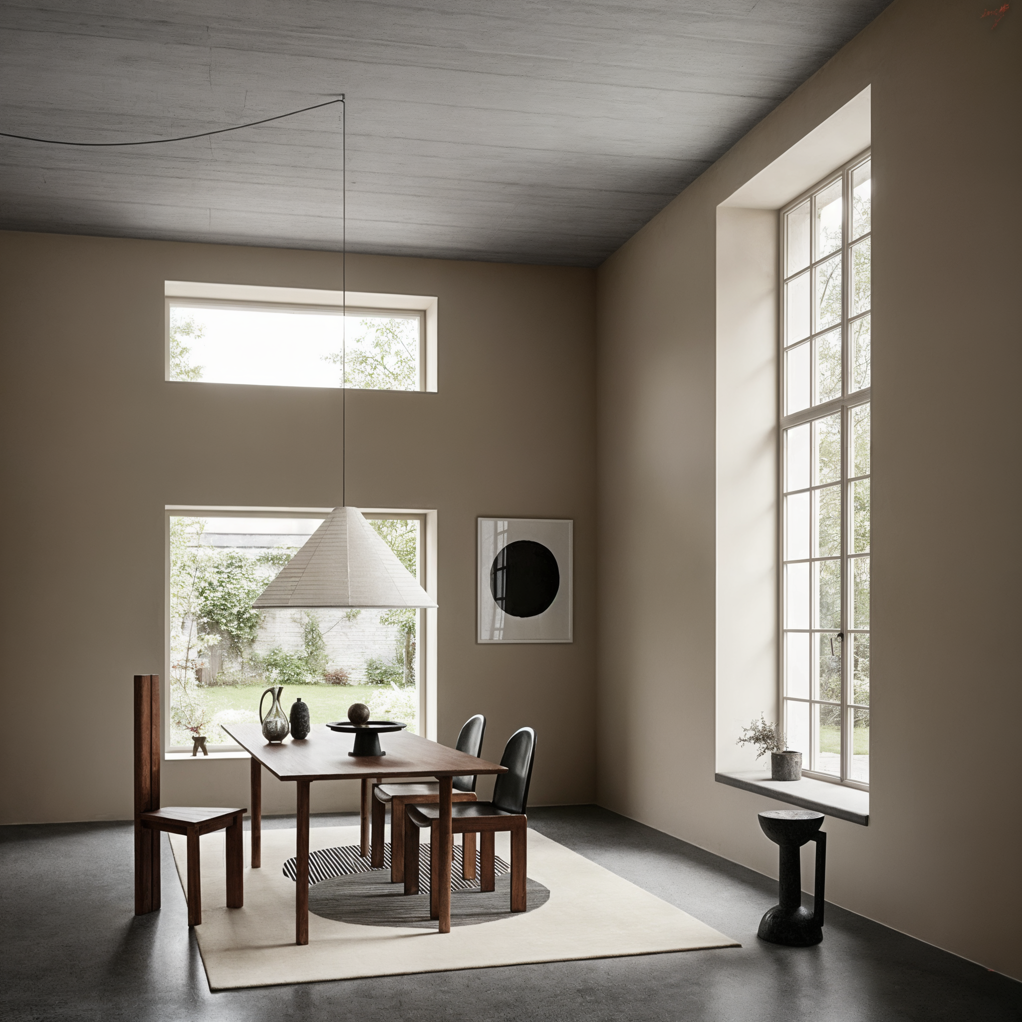 Clique Wool Rug / Bone White