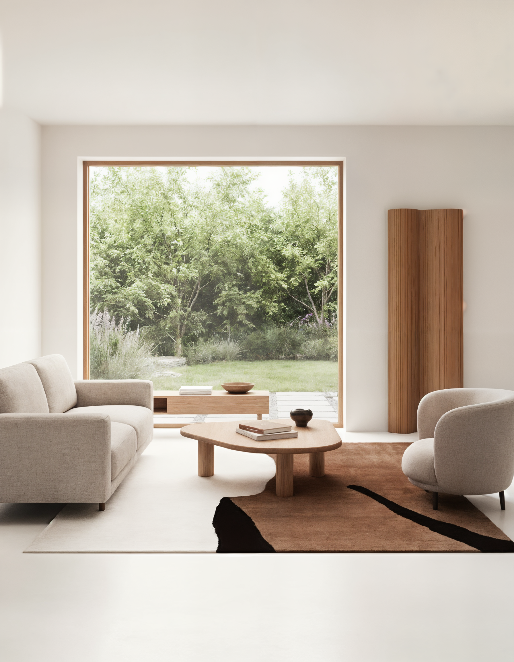 Bias Wool Rug