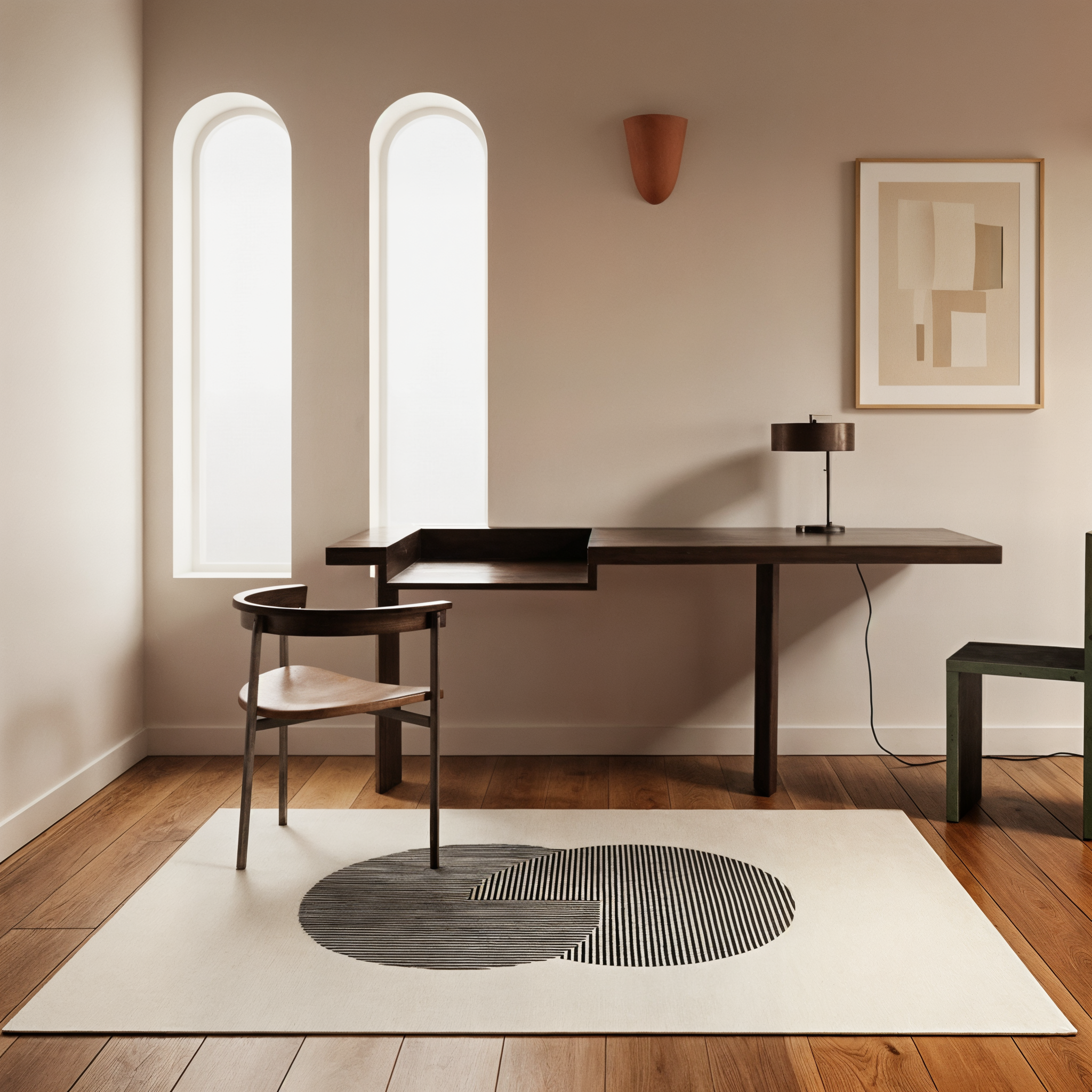 Clique Wool Rug / Bone White