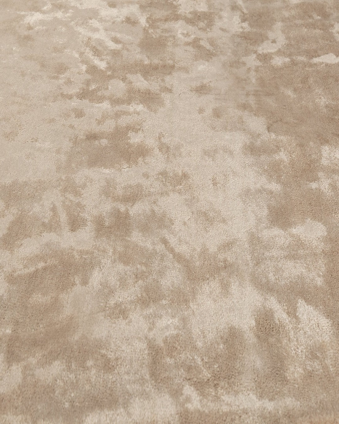 Abstract Silk Rug / Clay