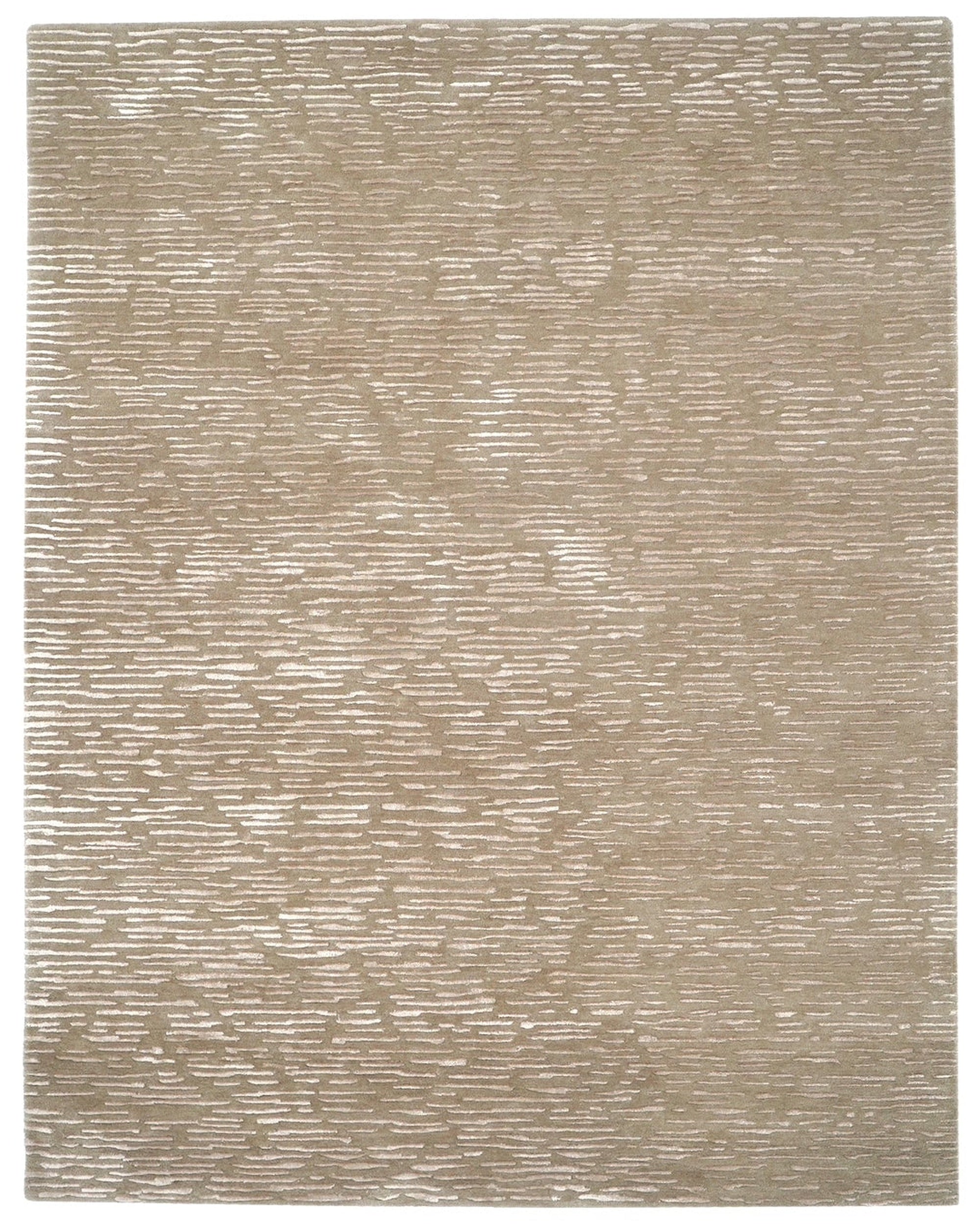 Cabella Wool & Silk Rug / Latte