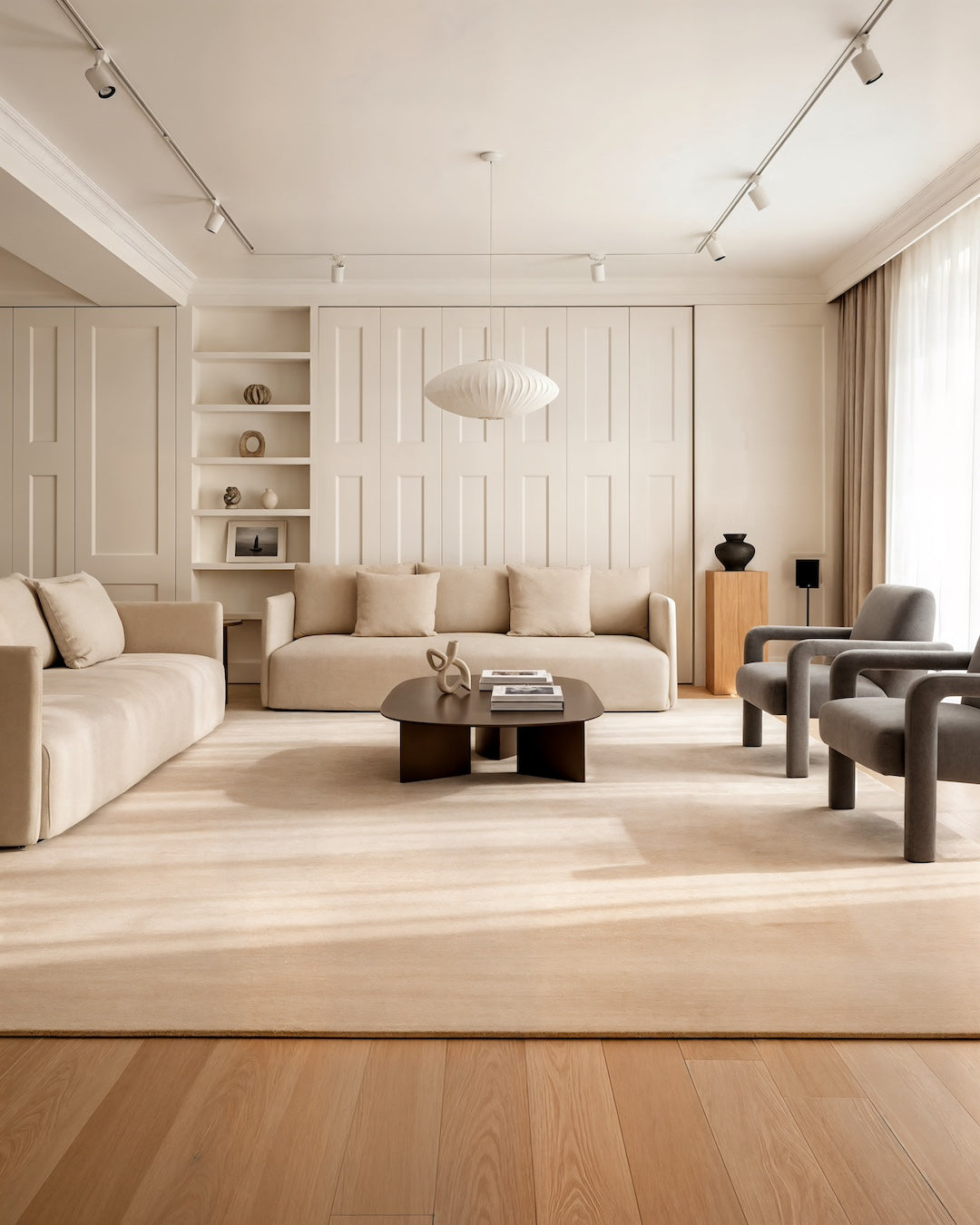 Plush Wool Rug / Sand
