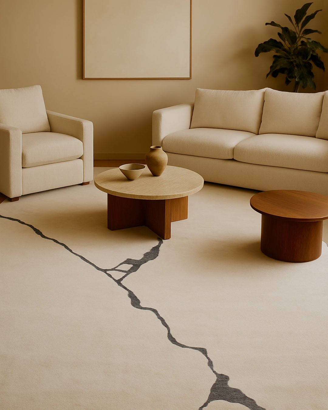 Stream Wool & Silk Rug