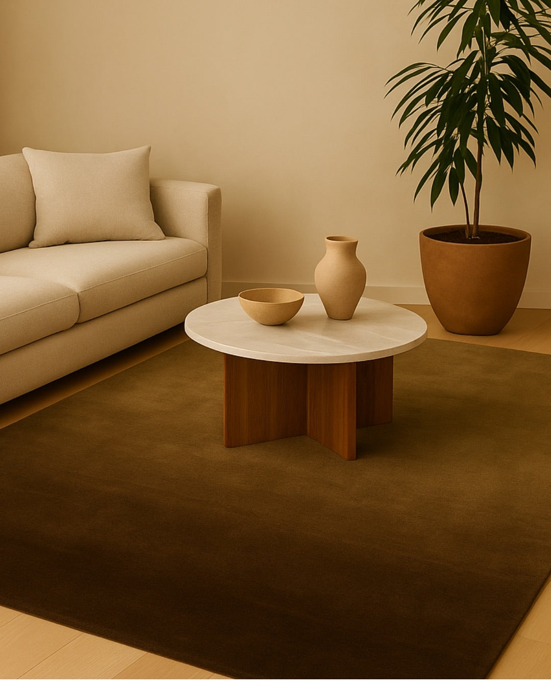 Taupe Ombré Rug