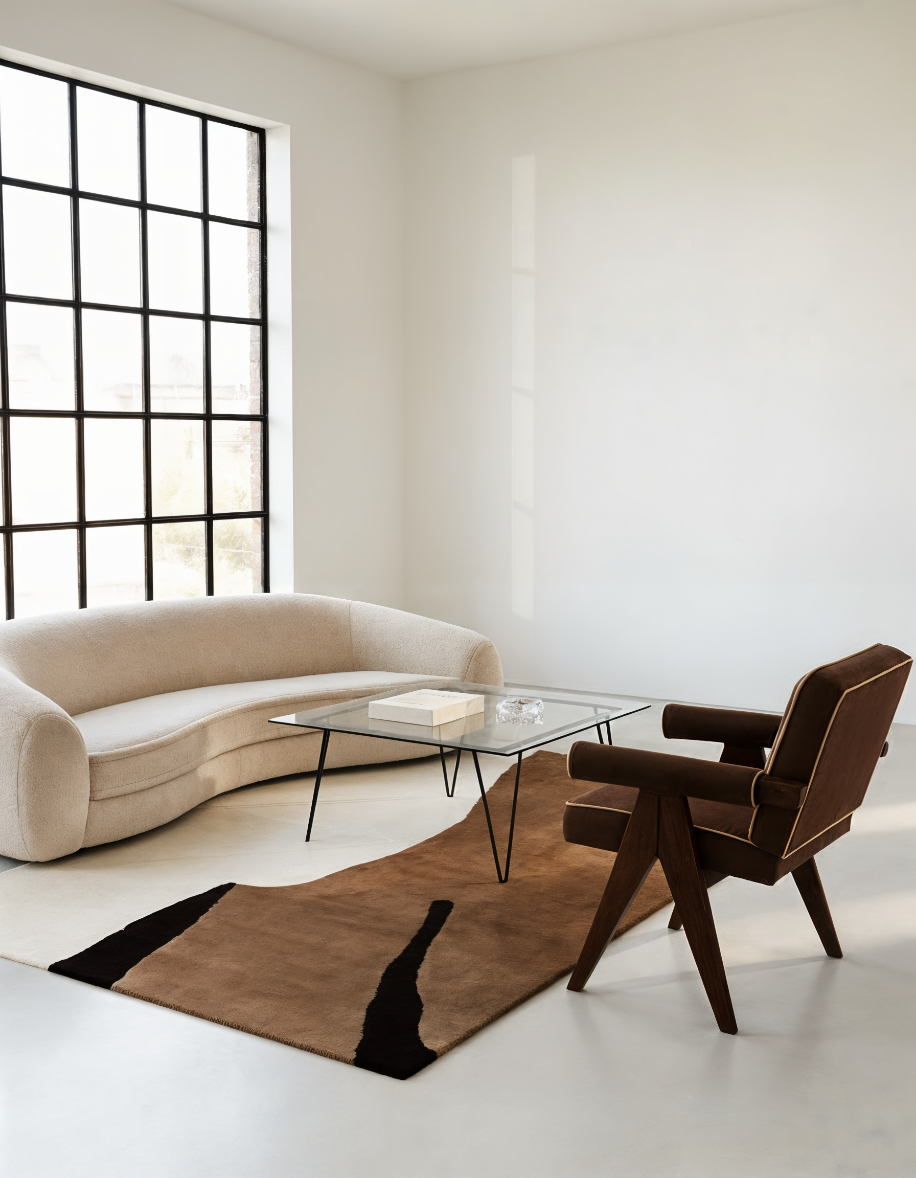 Bias Wool Rug