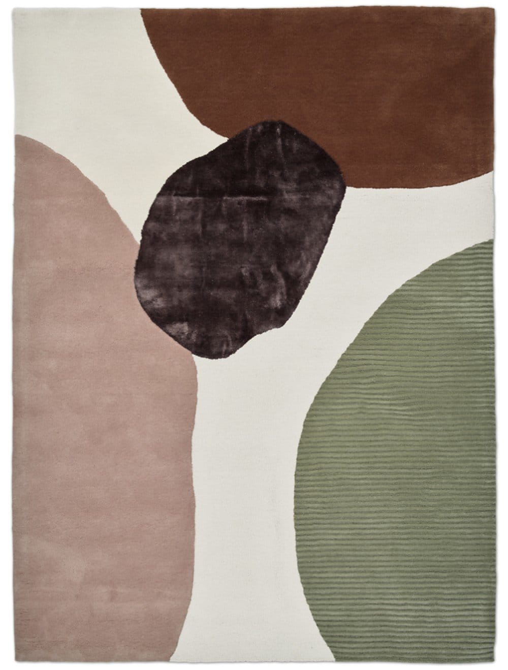 Profound Wool & Silk Rug / Ivory Sage