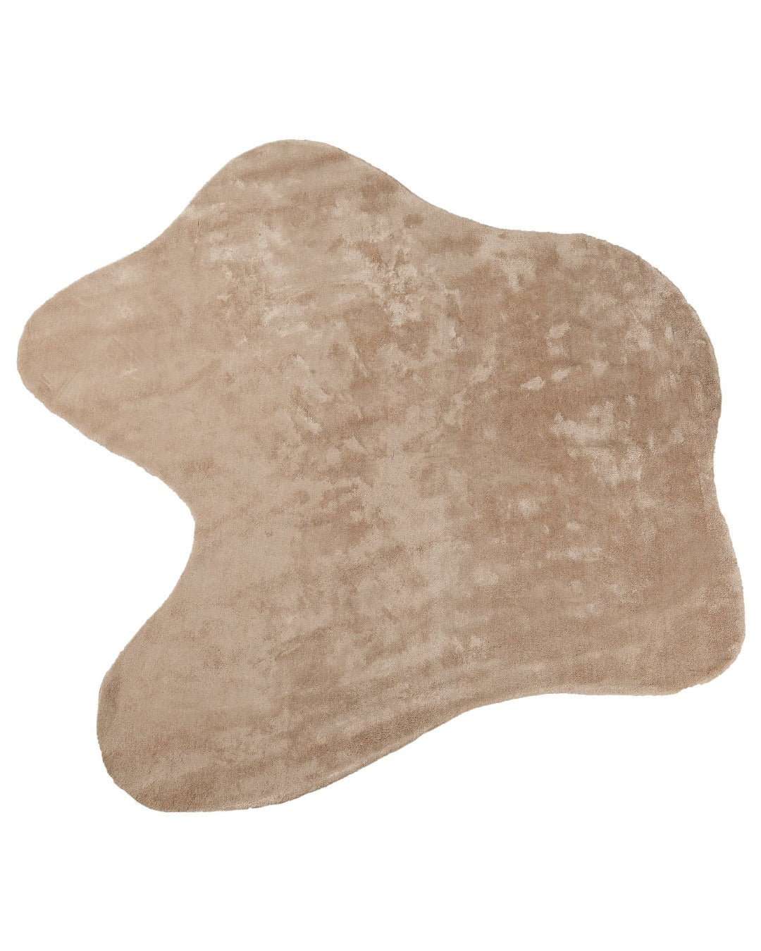 Abstract Silk Rug / Clay