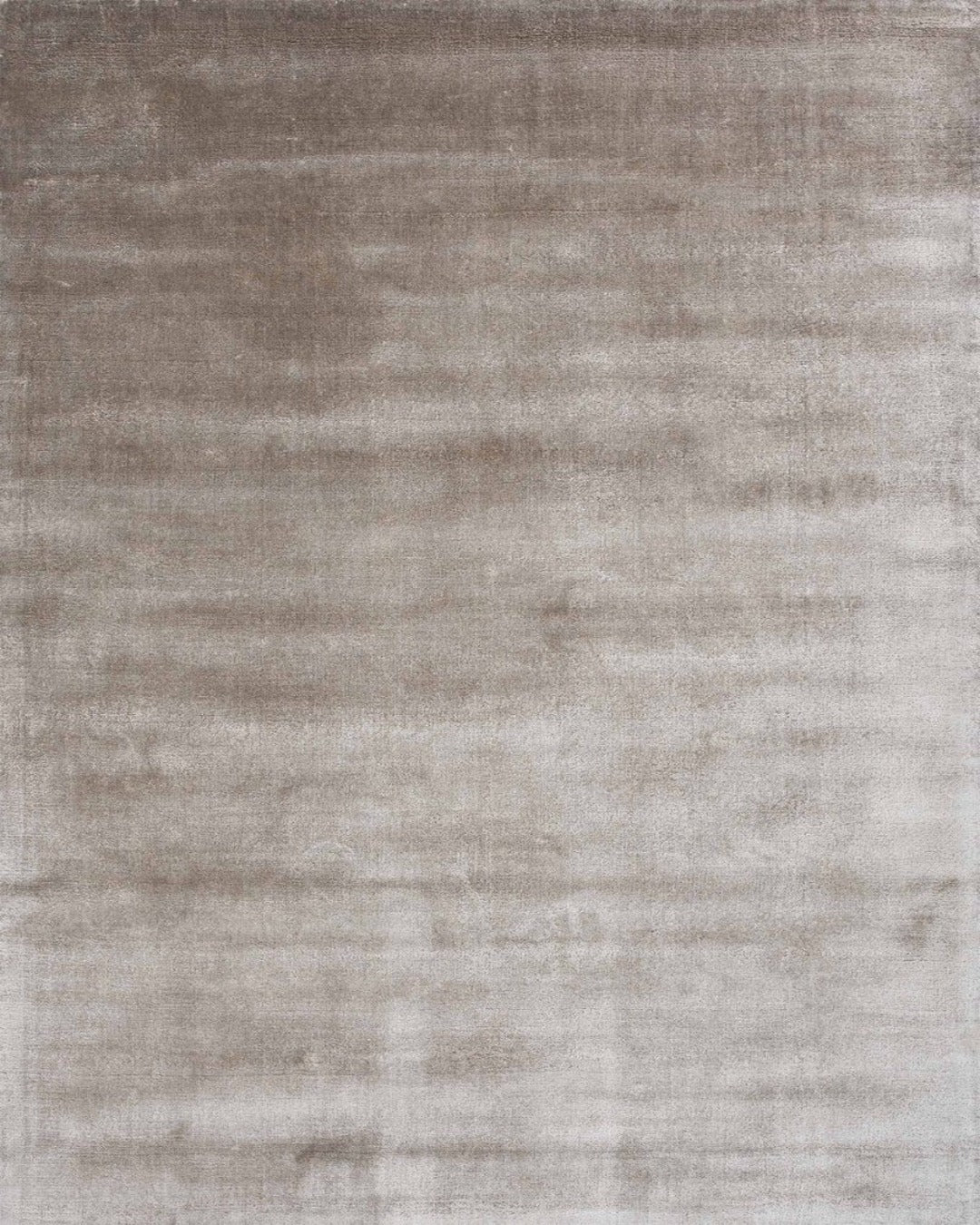 Solid Silk Rug / Greige